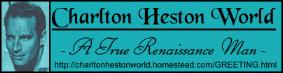 CHARLTON HESTON WORLD LOGO